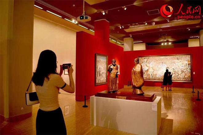 藝匯絲路 藝術(shù)展在中國美術(shù)館盛大開幕，舞臺藝術(shù)造型策劃亮點紛呈